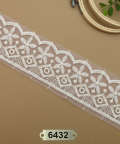 DES-6432 COTTON ORGENZA