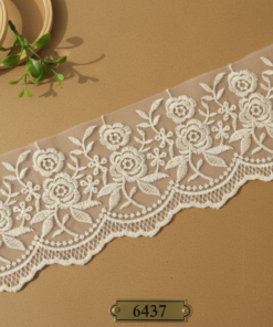 DES-6437 COTTON ORGENZA