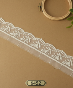 DES-6452 COTTON ORGENZA