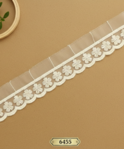 DES-6455 COTTON ORGENZA